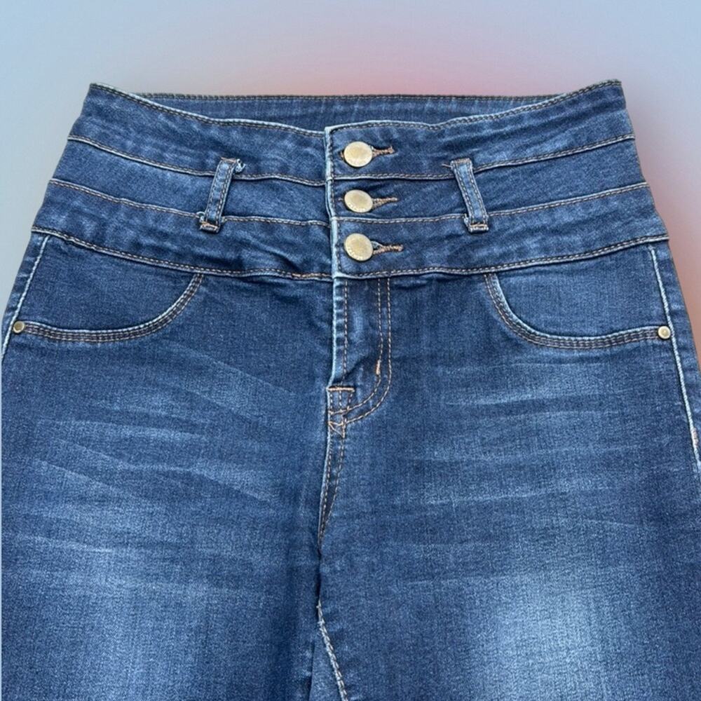 REFUGE Women’s 4 Skinny Blue Jeans